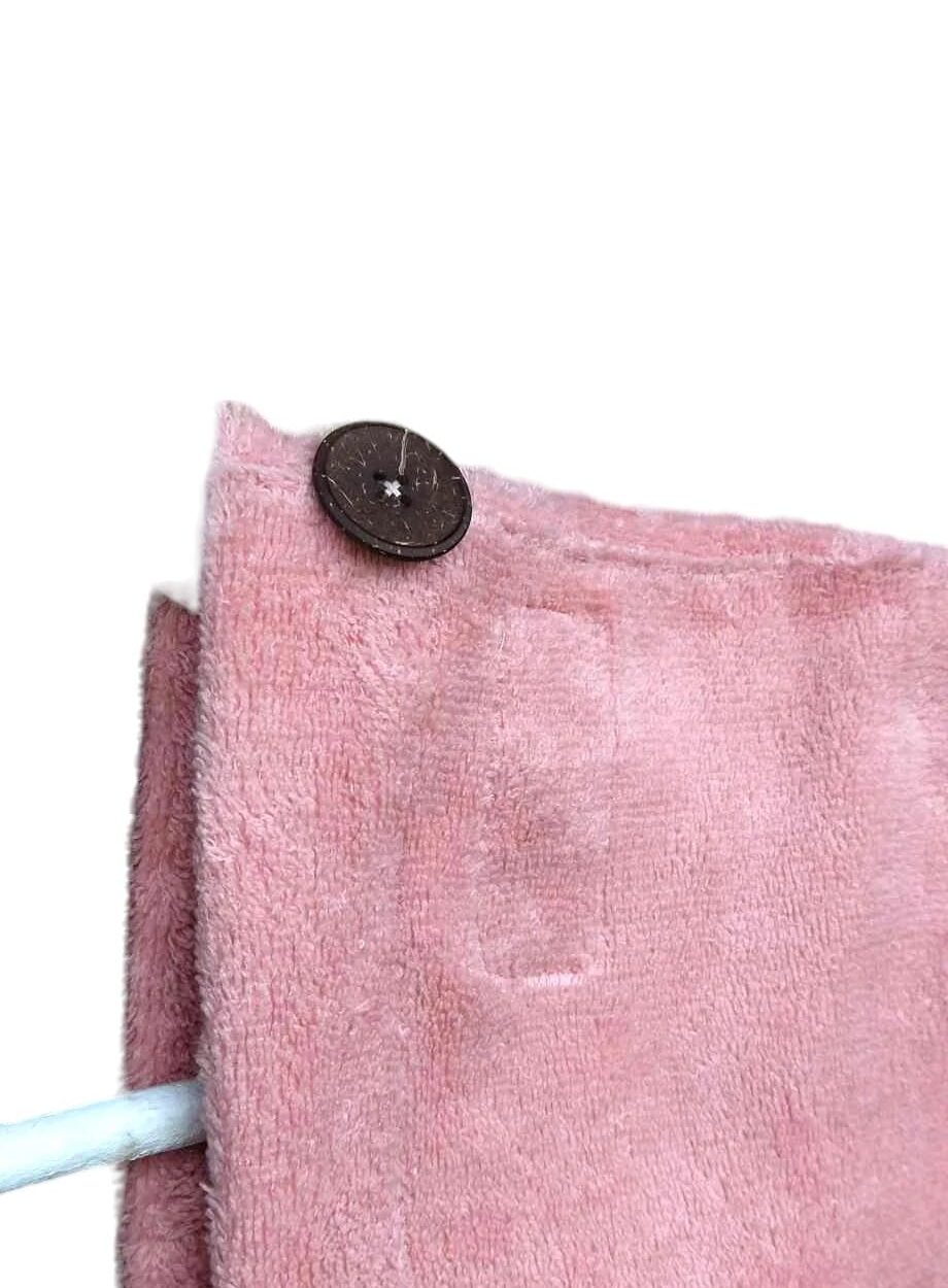 Bamboo Pink Towel with Bamboo Design