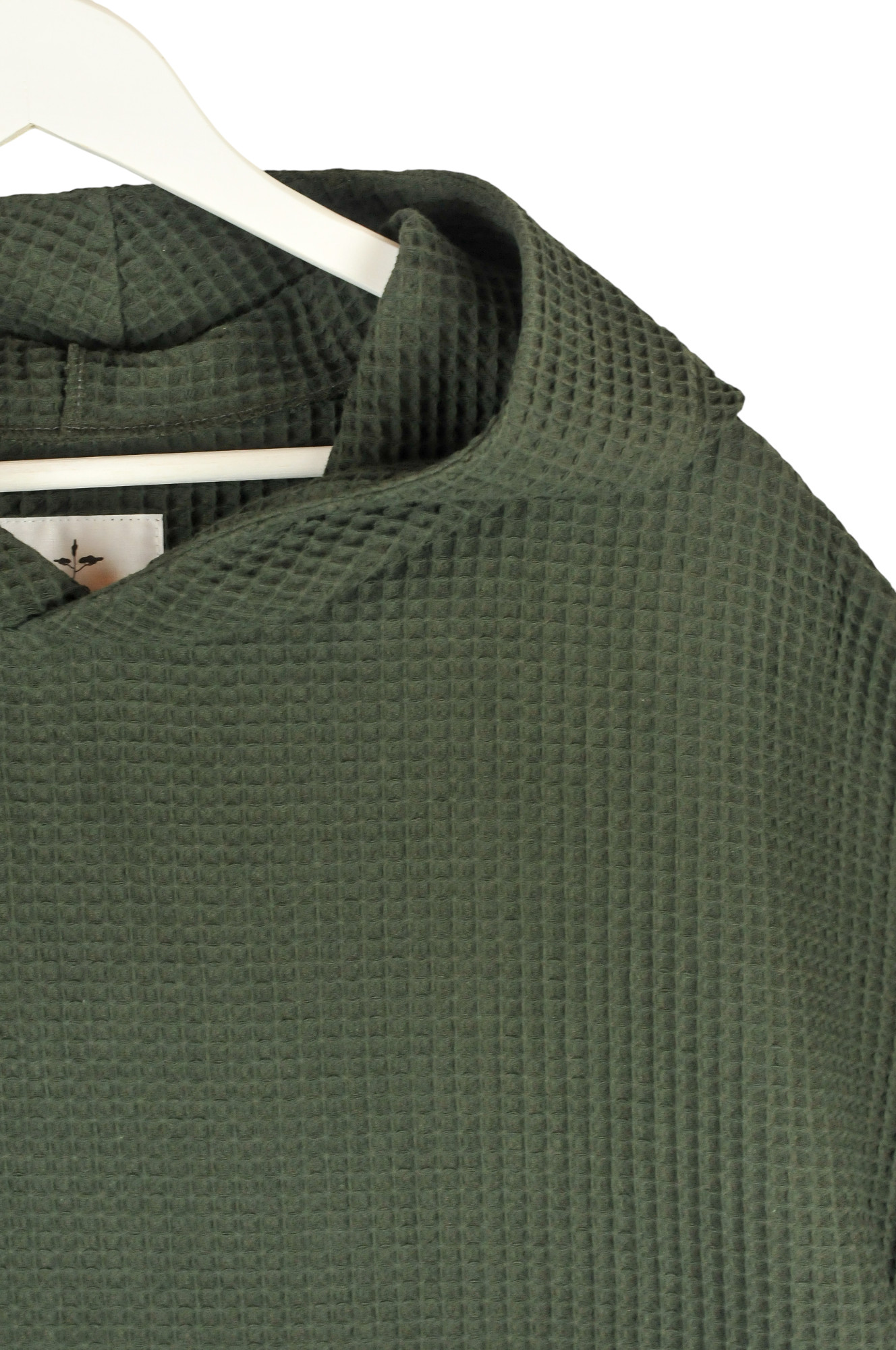 Medvilninis pirties/paplūdimio pončas chaki - Image 7