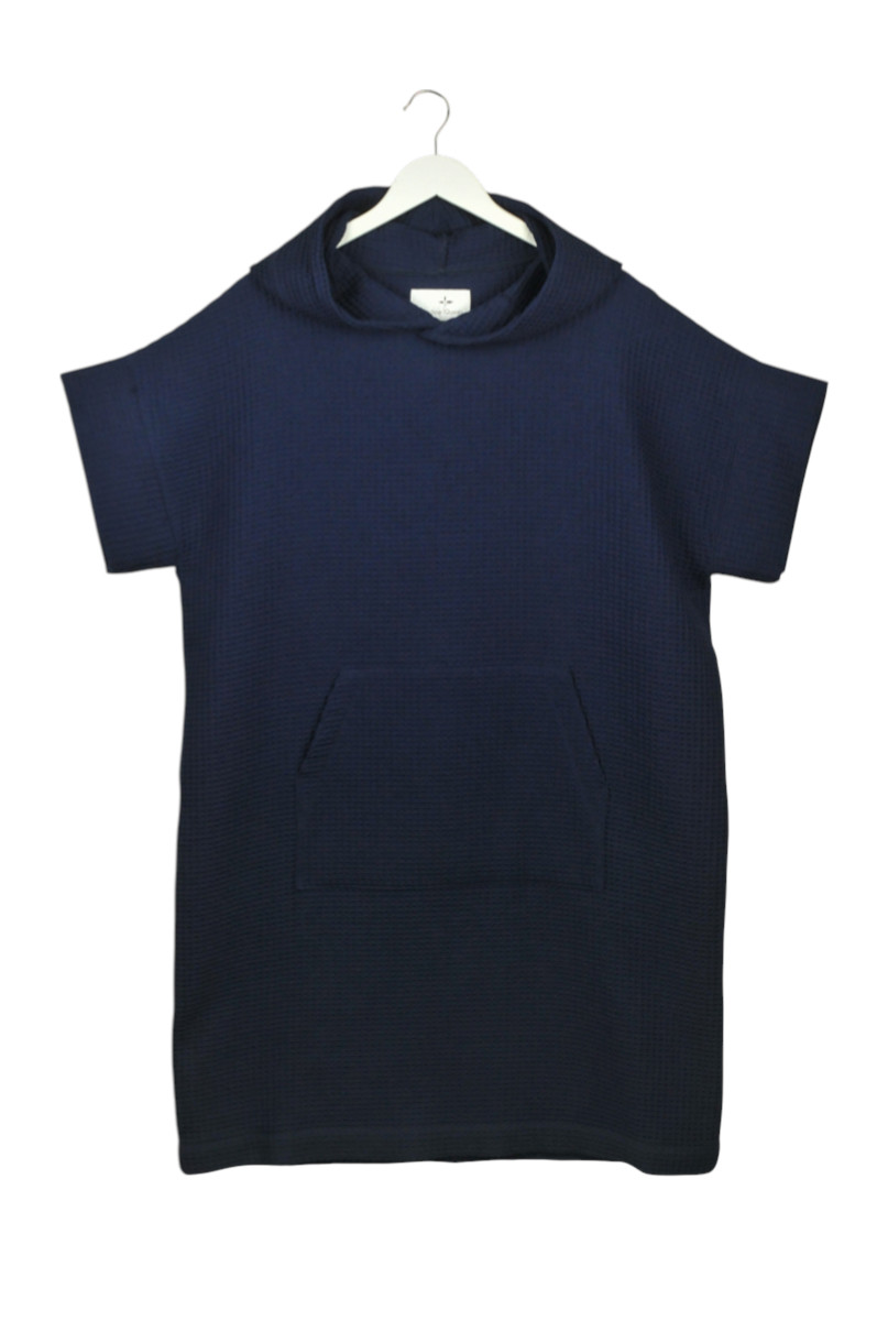 Medvilninis pirties/paplūdimio pončas nakties mėlyna