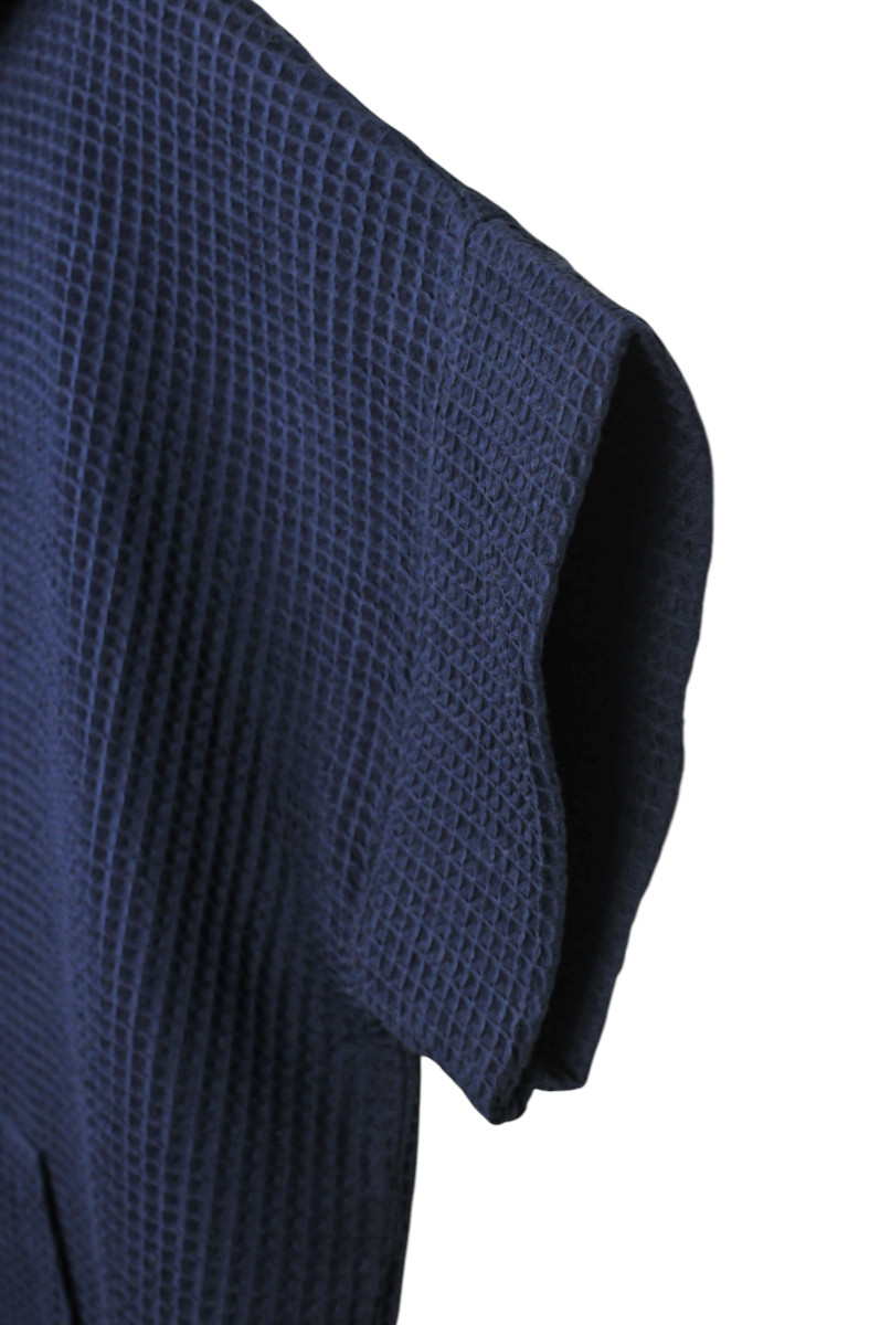 Medvilninis pirties/paplūdimio pončas nakties mėlyna - Image 5