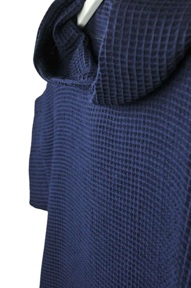 Medvilninis pirties/paplūdimio pončas nakties mėlyna - Image 7