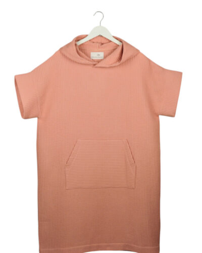 Medvilninis pirties/paplūdimio pončas persikas