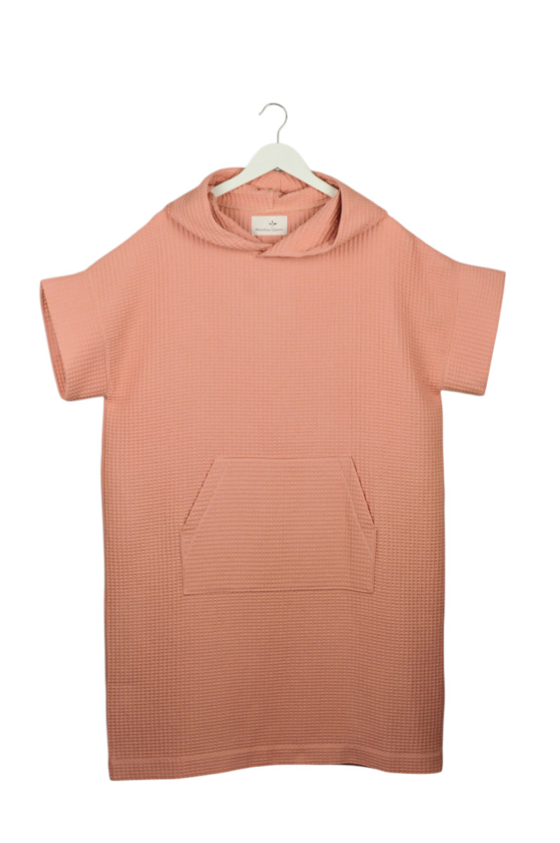 Medvilninis pirties/paplūdimio pončas persikas