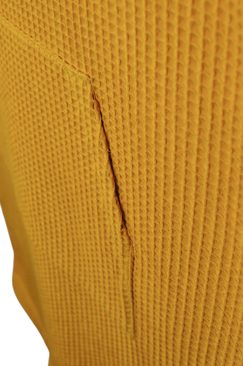 Medvilninis pirties/paplūdimio pončas garstyčių geltona - Image 6