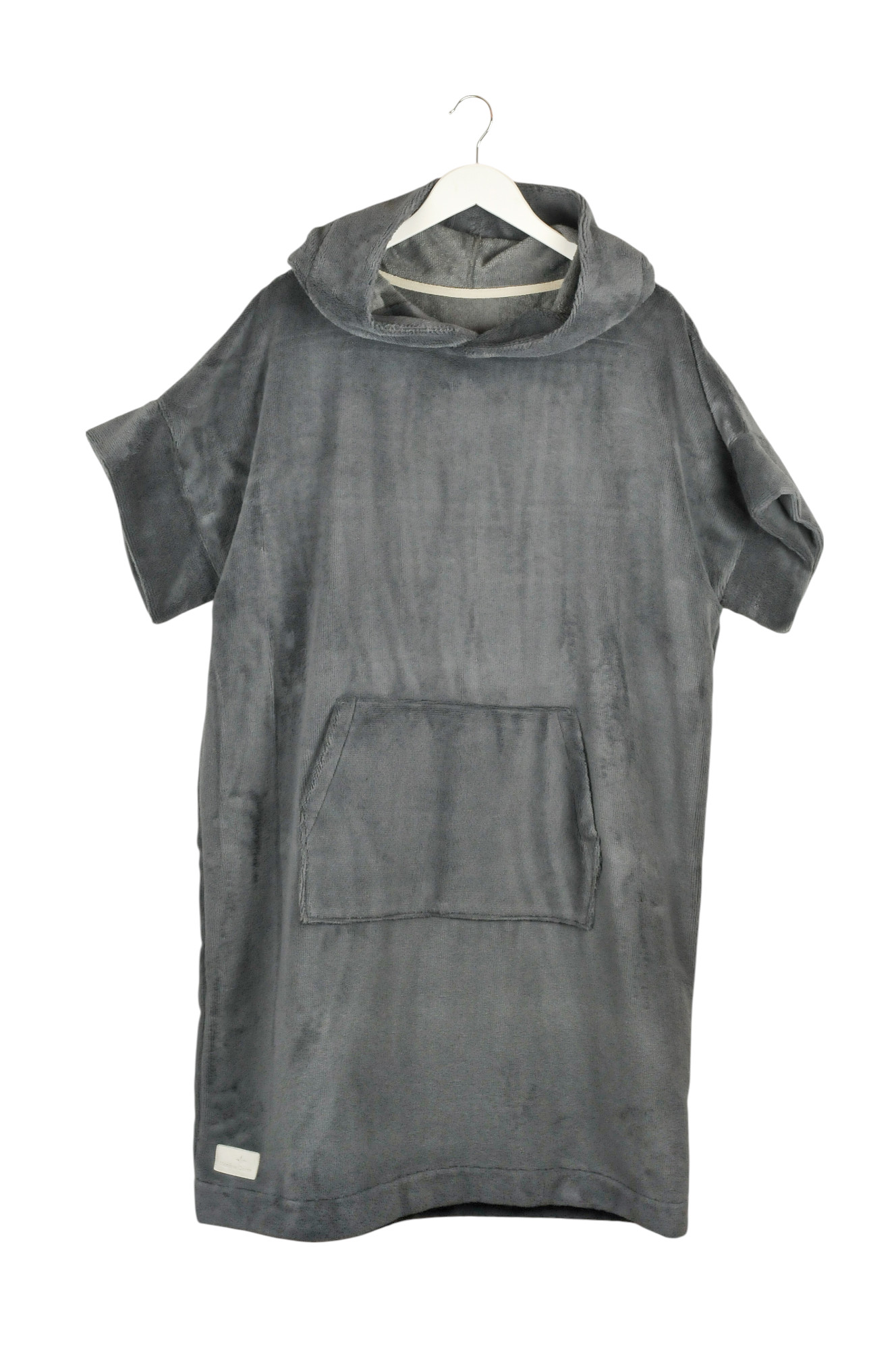 Bambukinis pirties/paplūdimio pončas grafito pilka