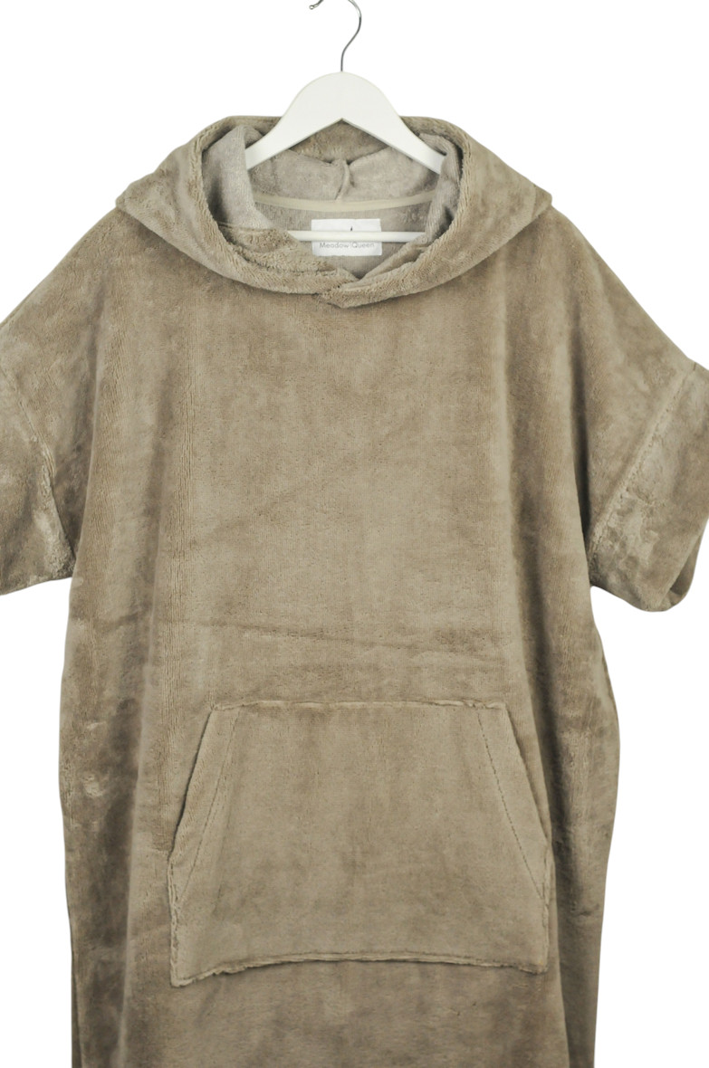 Bambukinis pirties/paplūdimio pončas taupe - Image 3