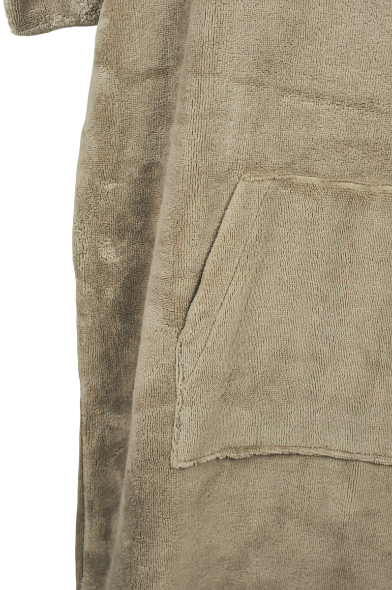 Bambukinis pirties/paplūdimio pončas taupe - Image 5