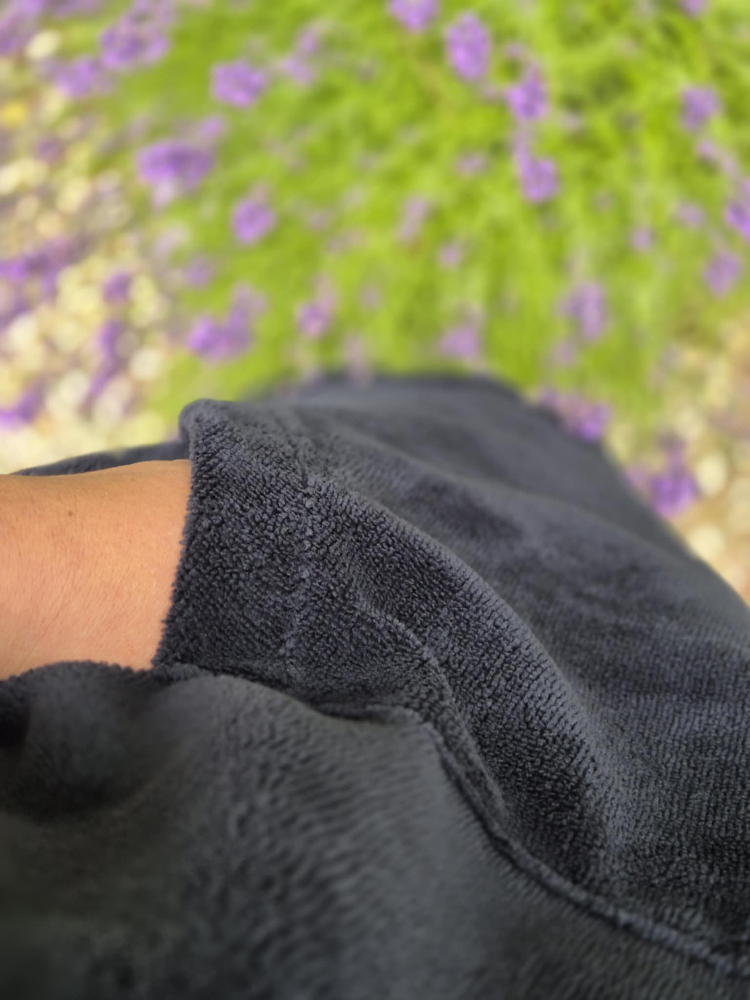 Bambukinis pirties/paplūdimio pončas nakties mėlyna - Image 5