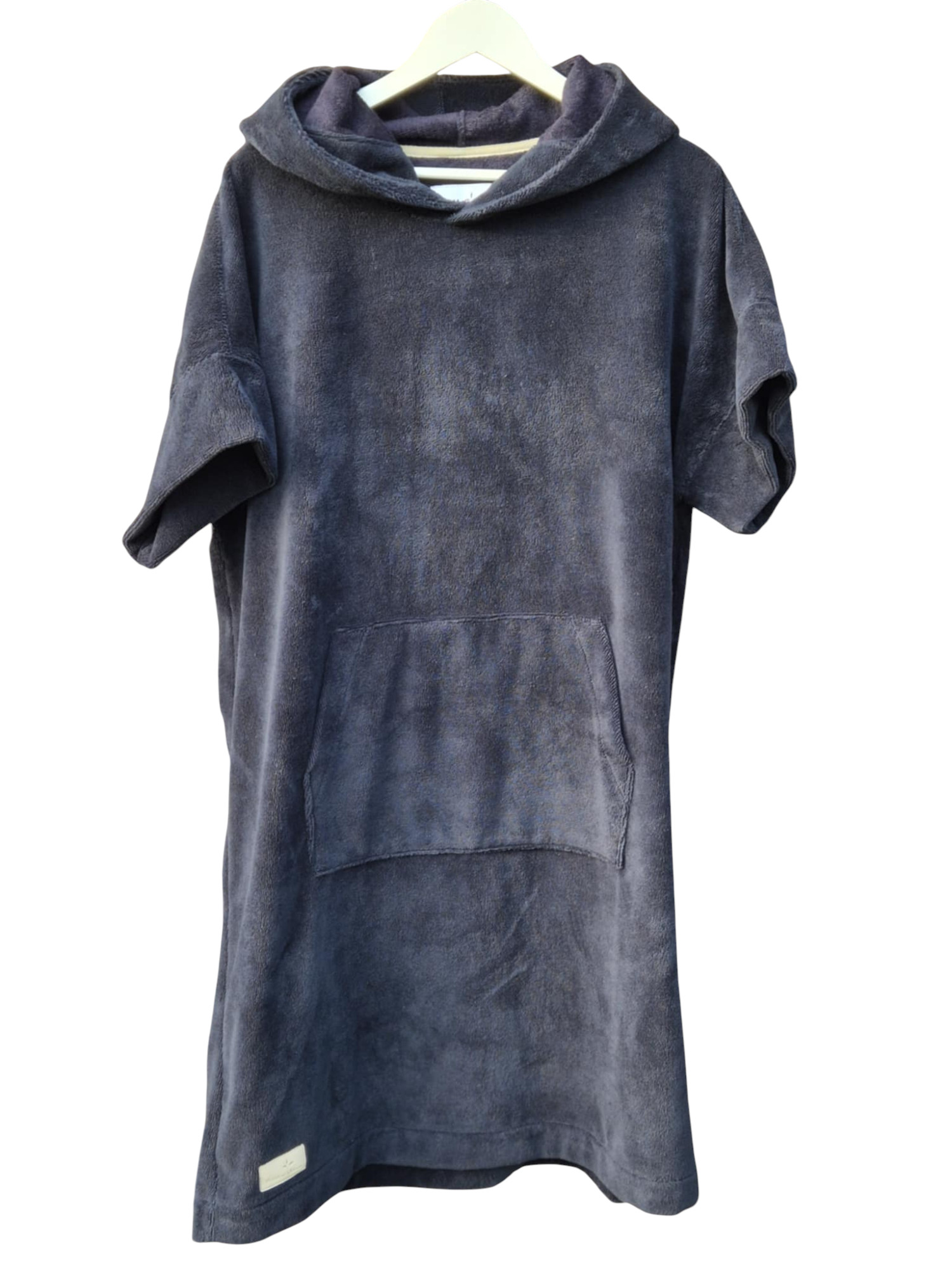 Bambukinis pirties/paplūdimio pončas nakties mėlyna