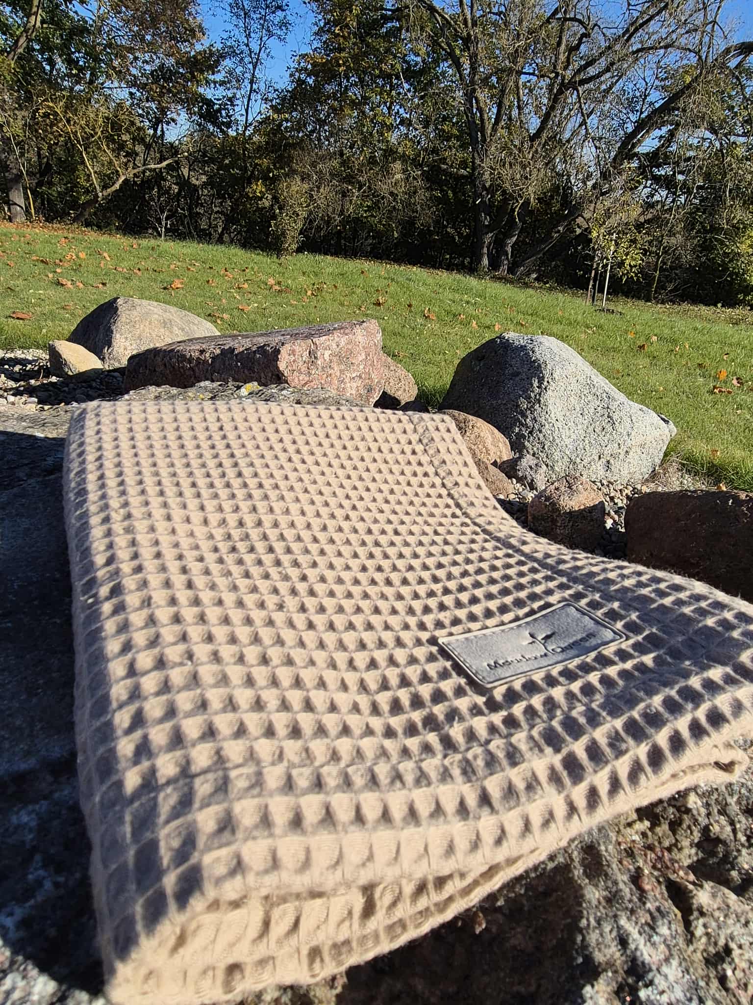 Medvilninis vafliuko rankšluostis